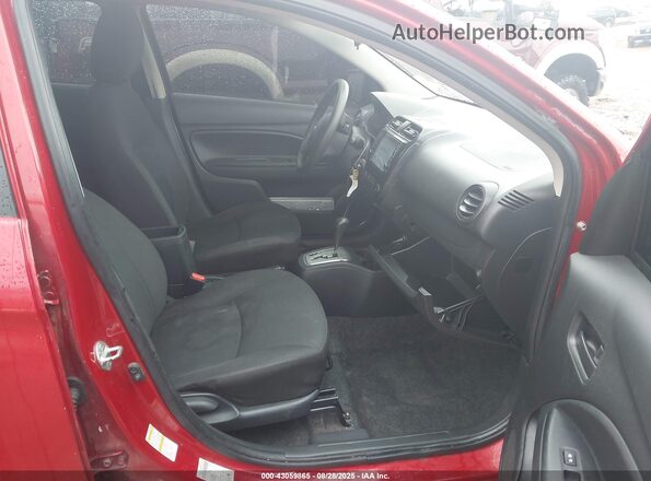 ML32F3FJ7LHF06865 2020 MITSUBISHI MIRAGE G4 Красный Вид салона спереди