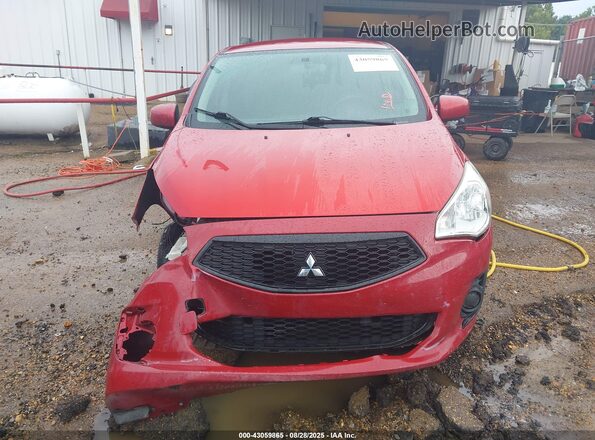 ML32F3FJ7LHF06865 2020 MITSUBISHI MIRAGE G4 Красный Вид задней части салона