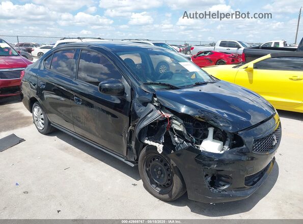 ML32F3FJ7LHF11371 2020 MITSUBISHI MIRAGE G4 Черный Передняя правая четверть