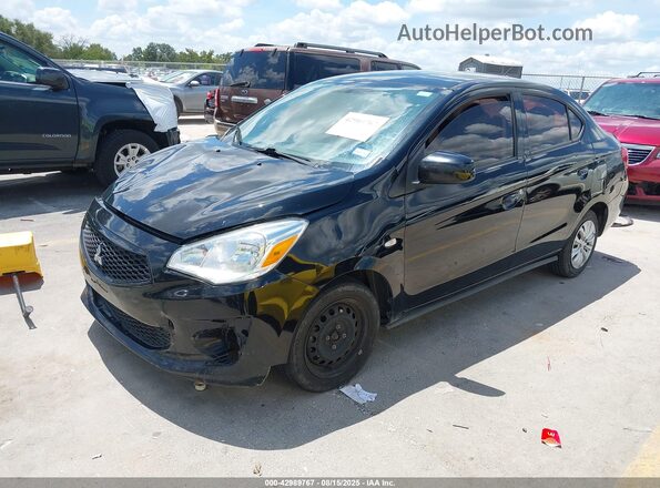 ML32F3FJ7LHF11371 2020 MITSUBISHI MIRAGE G4 Черный Передняя левая четверть