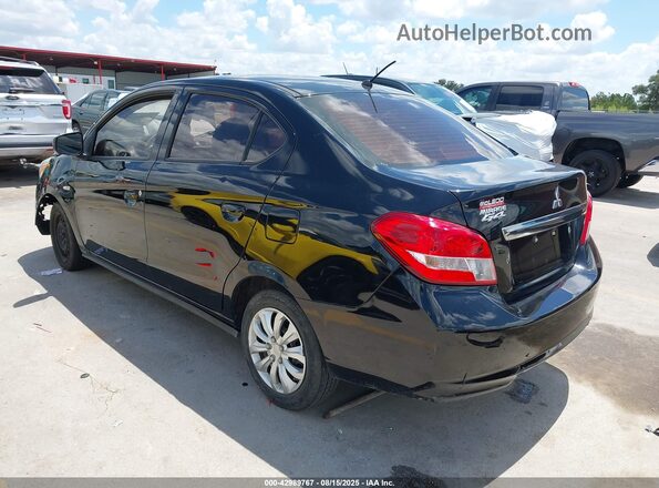 ML32F3FJ7LHF11371 2020 MITSUBISHI MIRAGE G4 Черный Задняя левая четверть