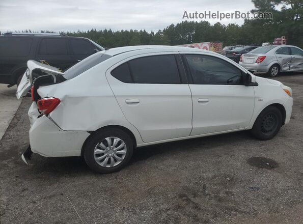 ML32F3FJXJHF05836 2018 MITSUBISHI MIRAGE White უკანა მარჯვენა