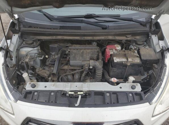 ML32F3FJXJHF05836 2018 MITSUBISHI MIRAGE White უკანა სალონის ხედი