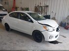 2020 Mitsubishi Mirage G4 Le White vin: ML32F4FJ1LHF07080
