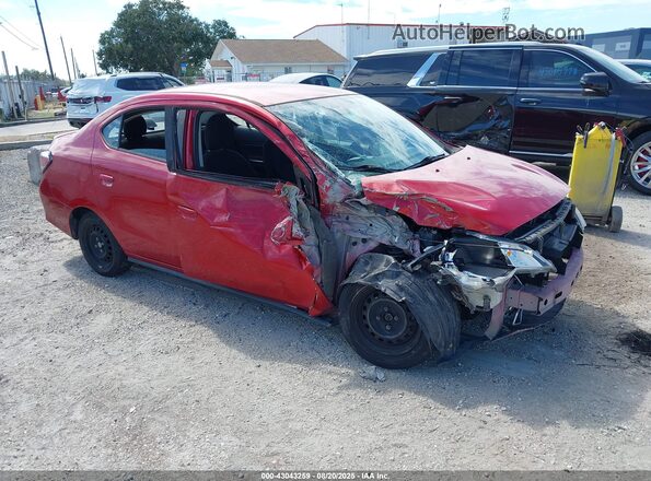 ML32FUFJ8MHF04307 2021 MITSUBISHI MIRAGE G4 Red Przód prawy