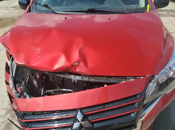 ML32FUFJ9PHF03350 2023 MITSUBISHI MIRAGE Red Vista interior trasera