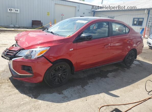 ML32FUFJ9PHF03350 2023 MITSUBISHI MIRAGE Red Vista tres cuartos delantera izquierda