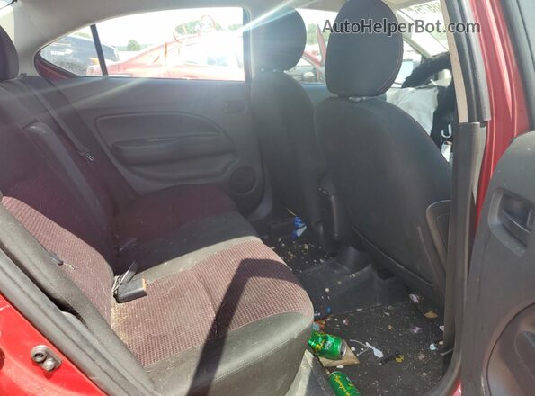 ML32FUFJ9PHF03350 2023 MITSUBISHI MIRAGE Red Vista de los asientos traseros