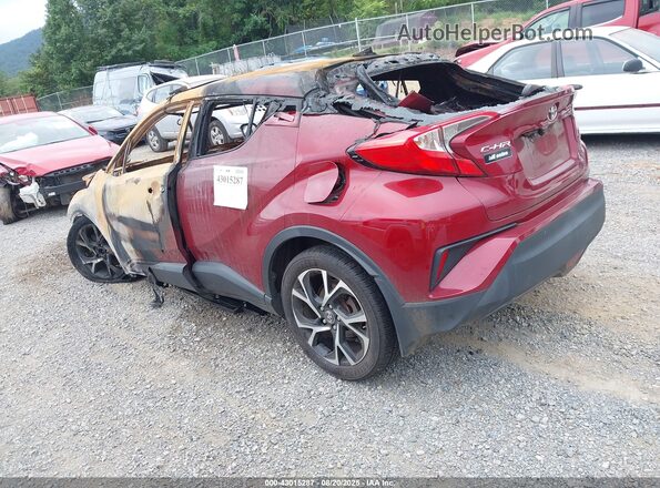 NMTKHMBX4JR042770 2018 TOYOTA LE Red Trasero izquierdo