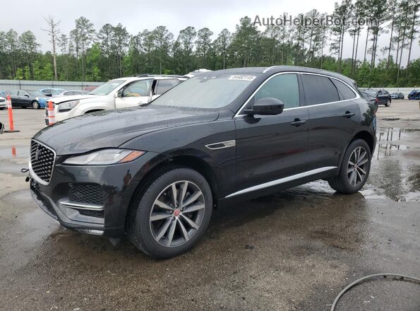 SADCJ2EU5MA686767 2021 JAGUAR F-PACE Black Передня ліва чверть