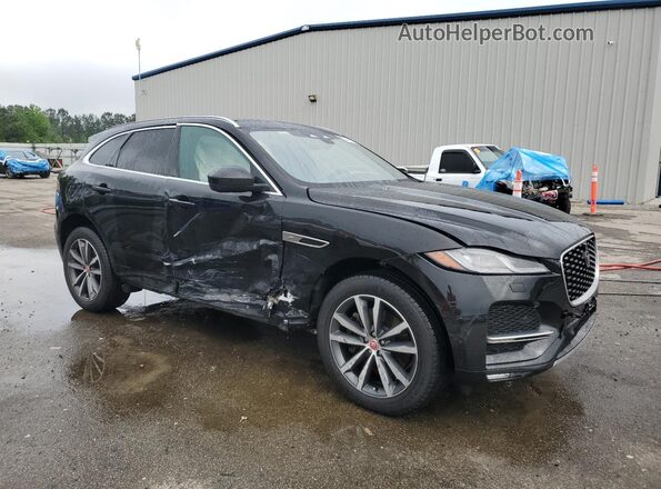 SADCJ2EU5MA686767 2021 JAGUAR F-PACE Black Передня права чверть