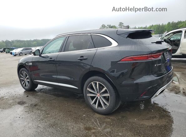 SADCJ2EU5MA686767 2021 JAGUAR F-PACE Black Задня ліва чверть