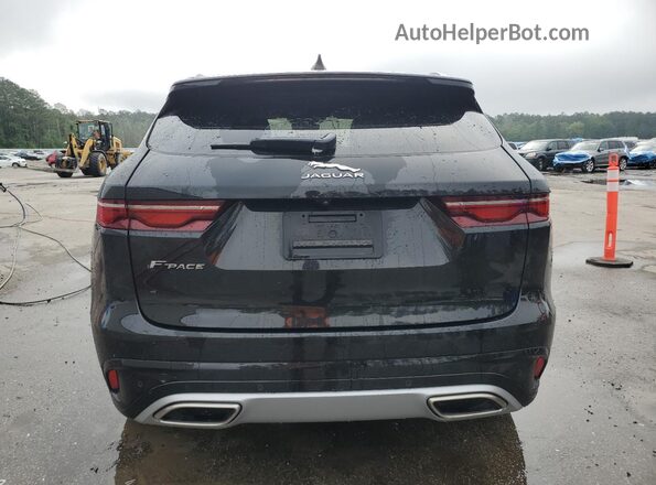 SADCJ2EU5MA686767 2021 JAGUAR F-PACE Black Вид ззаду