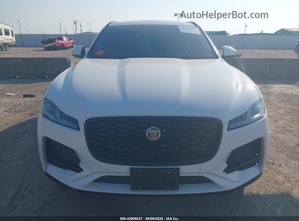 SADCJ2EX3NA689226 2022 JAGUAR F-PACE Белый Вид задней части салона