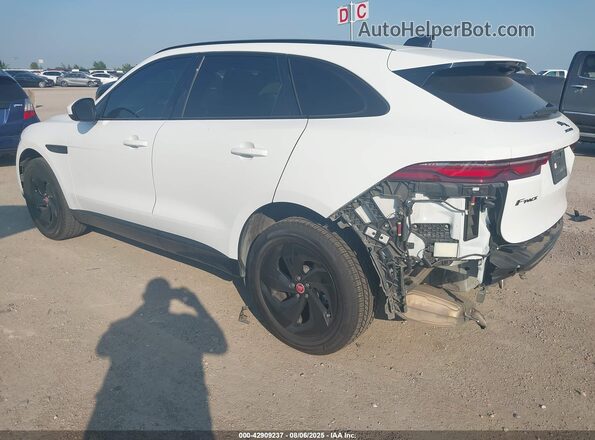 SADCJ2EX3NA689226 2022 JAGUAR F-PACE Белый Задняя левая четверть