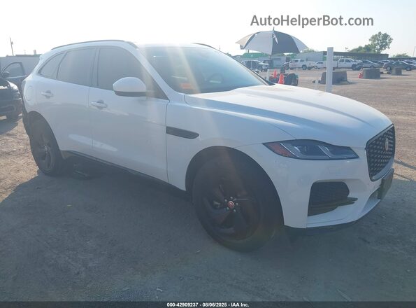 SADCJ2EX3NA689226 2022 JAGUAR F-PACE Белый Передняя правая четверть