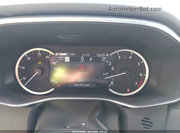 SADCJ2EX7NA701653 2022 JAGUAR F-PACE Gray Vista de los asientos traseros