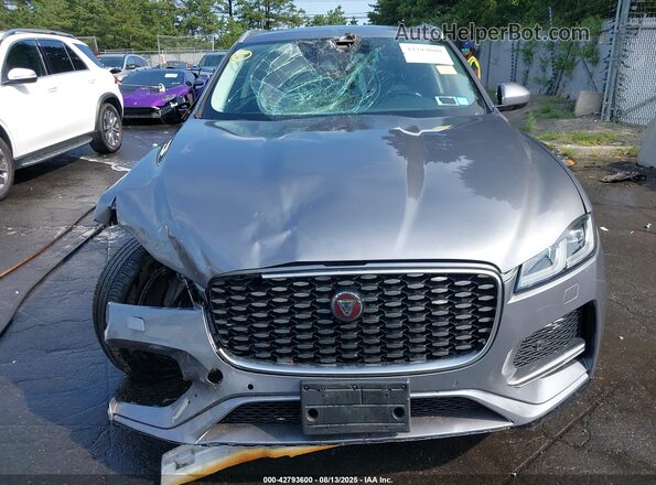 SADCJ2EX7NA701653 2022 JAGUAR F-PACE Gray Vista interior trasera