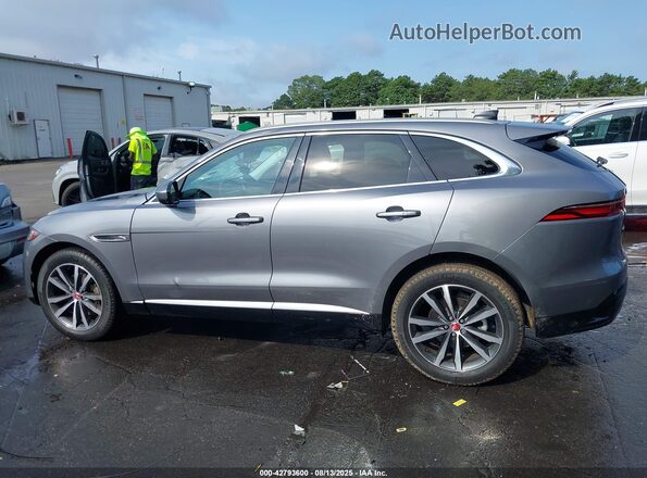 SADCJ2EX7NA701653 2022 JAGUAR F-PACE Gray 