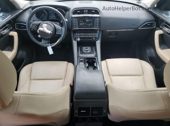 SADCJ2FX5JA262557 2018 JAGUAR F-PACE Green Widok deski rozdzielczej