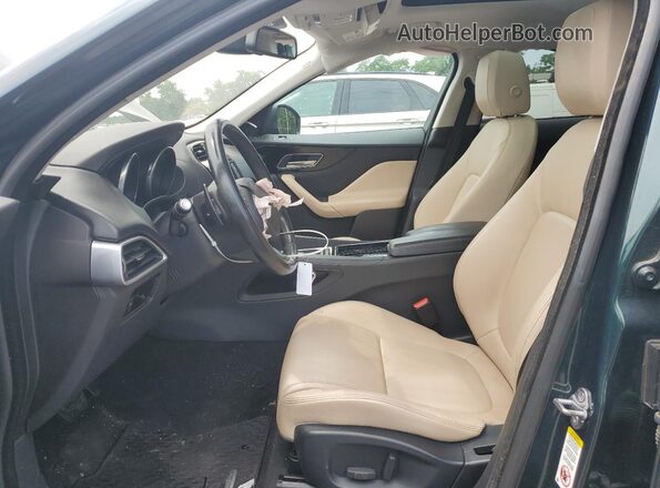 SADCJ2FX5JA262557 2018 JAGUAR F-PACE Green Widok wnętrza z przodu