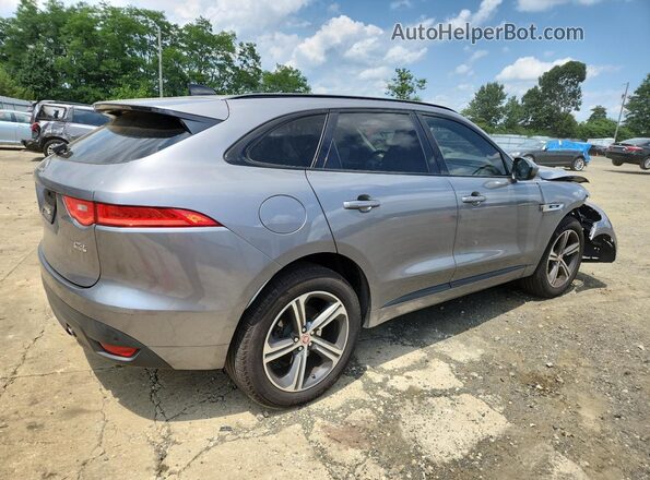SADCL2FX2LA618721 2020 JAGUAR F-PACE Gray Задня права чверть