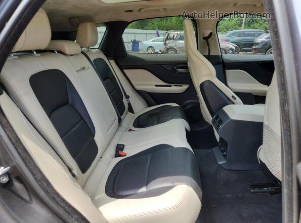 SADCL2FX2LA618721 2020 JAGUAR F-PACE Gray Вид задньої частини салону