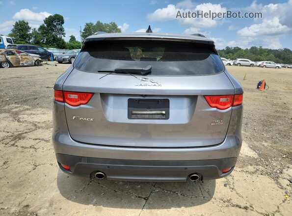 SADCL2FX2LA618721 2020 JAGUAR F-PACE Gray Вид ззаду