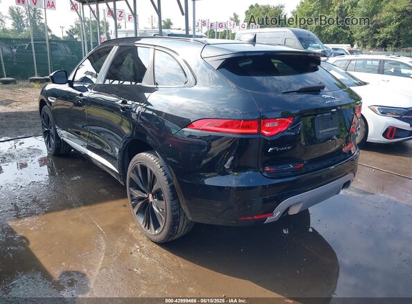 SADCM2FV2LA623591 2020 JAGUAR F-PACE Black Trasero izquierdo