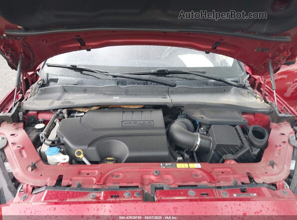 SADFJ2FX2K1Z47341 2019 JAGUAR E-PACE Красный Вид сзади