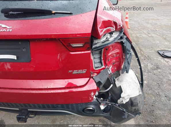 SADFJ2FX2K1Z47341 2019 JAGUAR E-PACE Красный 
