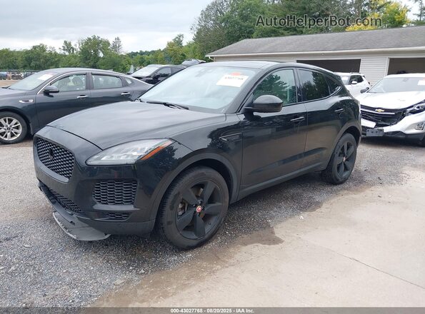 SADFK2FX3L1Z90441 2020 JAGUAR E-PACE Черный Передняя левая четверть