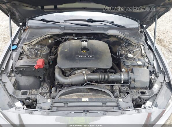 SAJAE4BGXHA963891 2017 JAGUAR XF Gray Вид ззаду