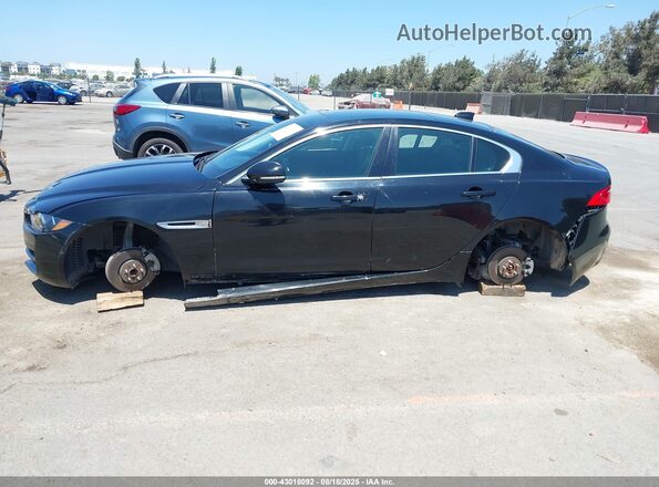 SAJAR4FX2KCP52856 2019 JAGUAR XF Черный Вид задней части салона