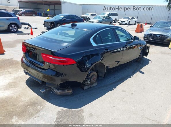 SAJAR4FX2KCP52856 2019 JAGUAR XF Черный Задняя правая четверть