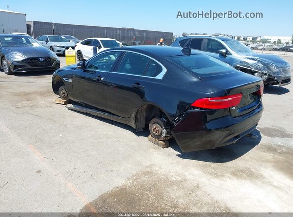 SAJAR4FX2KCP52856 2019 JAGUAR XF Черный Задняя левая четверть