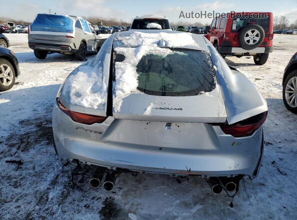 SAJD51FE0MCK73716 2021 JAGUAR F-TYPE Серебряный Вид сзади