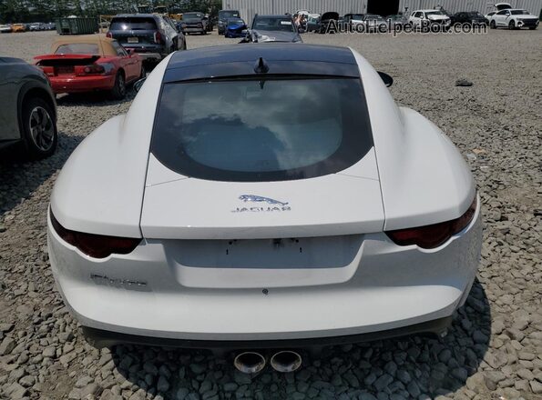 SAJDD1EV8JCK50197 2018 JAGUAR F-TYPE Белый Вид сзади
