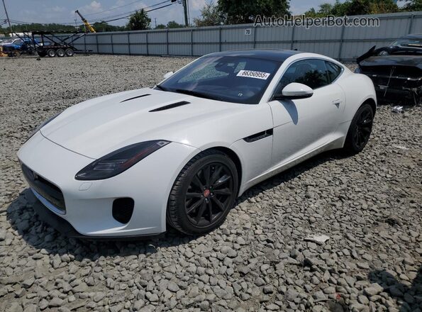 SAJDD1EV8JCK50197 2018 JAGUAR F-TYPE Белый Передняя левая четверть