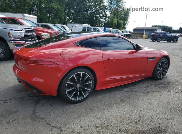 SAJWJ6BV7G8K34037 2016 JAGUAR F-TYPE Red უკანა მარჯვენა
