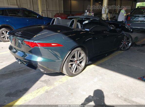 SAJWJ6FV7G8K26756 2016 JAGUAR F-TYPE Green უკანა მარჯვენა