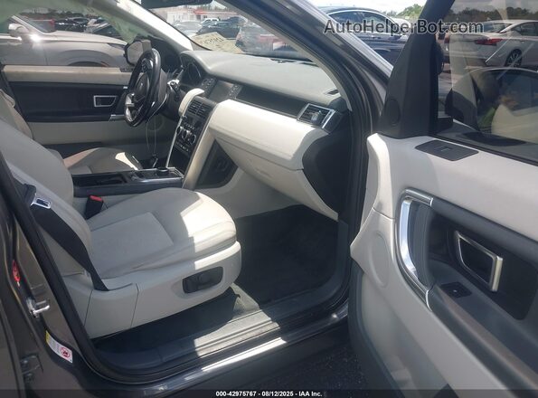 SALCP2BG5HH665674 2017 LAND ROVER DISCOVERY SPORT Gray Widok wnętrza z przodu
