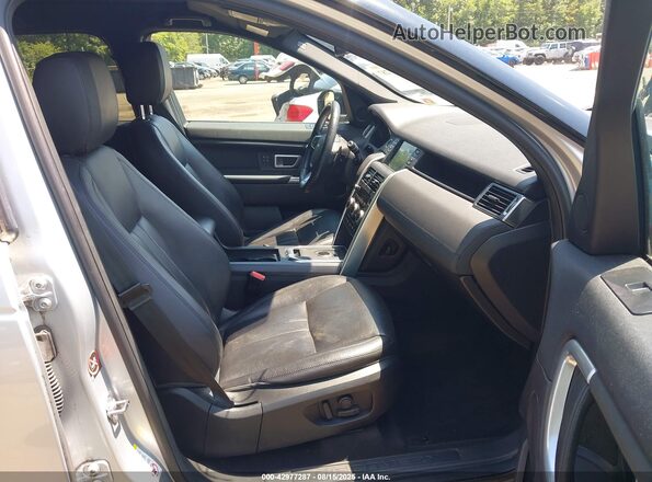 SALCR2FX5KH788709 2019 LAND ROVER DISCOVERY SPORT Серебряный Вид салона спереди
