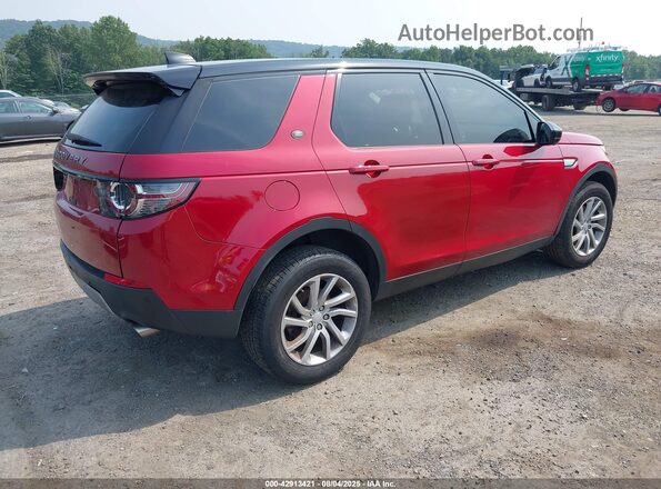 SALCR2RX9JH744495 2018 LAND ROVER DISCOVERY SPORT Red Rear right