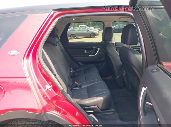 SALCR2RX9JH744495 2018 LAND ROVER DISCOVERY SPORT Red VIN sticker view