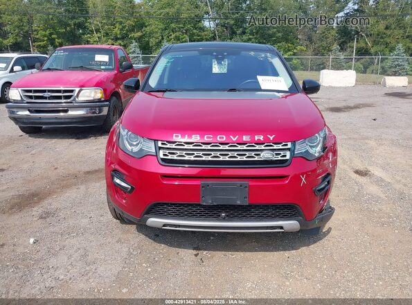 SALCR2RX9JH744495 2018 LAND ROVER DISCOVERY SPORT Red 