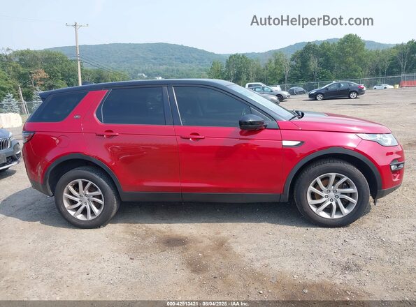 SALCR2RX9JH744495 2018 LAND ROVER DISCOVERY SPORT Red 360 interior view