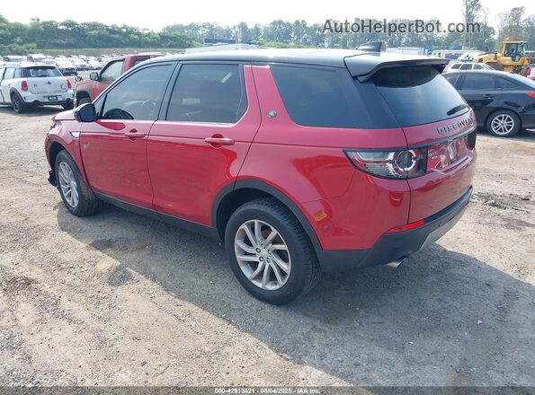 SALCR2RX9JH744495 2018 LAND ROVER DISCOVERY SPORT Red Rear left