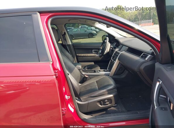 SALCR2RX9JH744495 2018 LAND ROVER DISCOVERY SPORT Red Front interior view