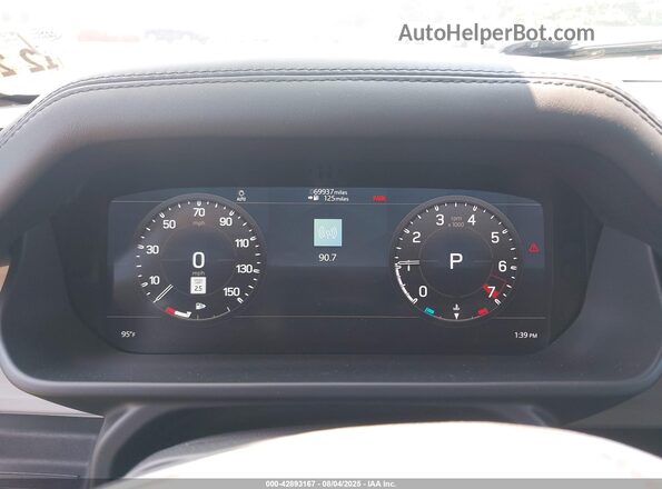 SALE9EEU0L2021517 2020 LAND ROVER DEFENDER Серебряный Вид задних сидений